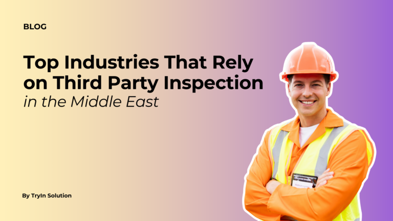Third Party Inspection in the Middle East